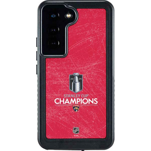 NHL 2024 Stanley Cup Champions Panthers Galaxy S24 Waterproof Case